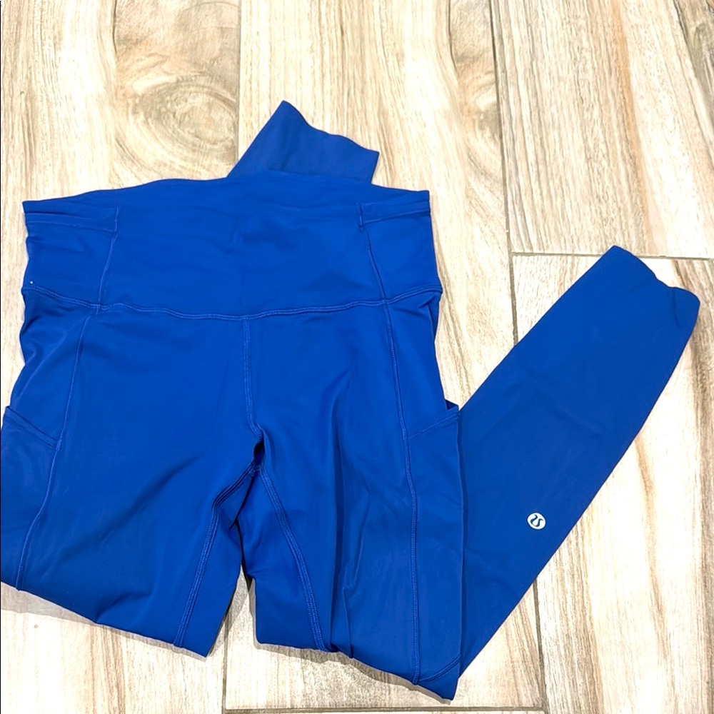 lululemon athletica Blue Leggings